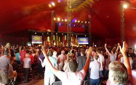 Photo of River Camp worship